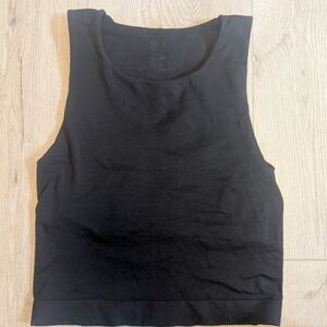 Anthropologie Lined Black Sports Bra